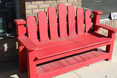 Happy Bench Monday IN RED :)))   enjoy the day!!