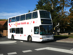 Star Travel (Star Cabs) LR52 KWO in Newmarket - 11 Oct 2022 (P1130675)