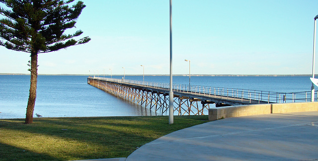 At the jetty early winter