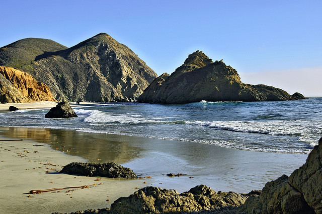 Big Sur, Late Afternoon – Pfeiffer State Beach, Monterey County, California