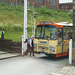 DSCF0735 Preserved Yelloway WDK 562T at Bury Transport Museum - 5 Jul 2015