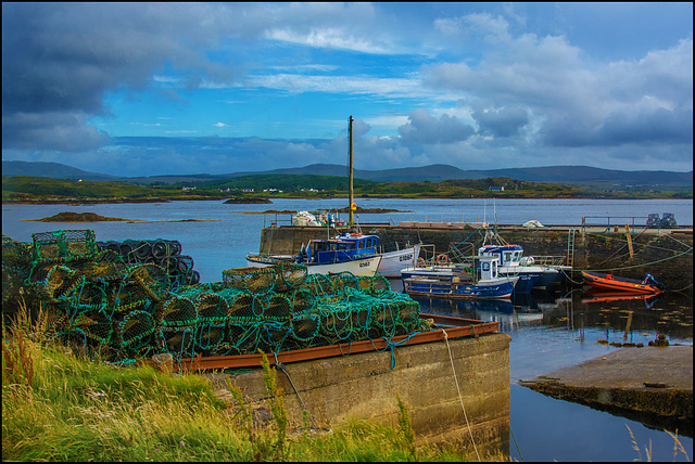 Kleiner Hafen irgendwo am Wild Atlantic Way