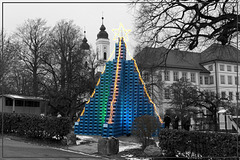 Christbaum in Irsee