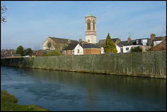 St Barnabas canalside view