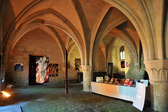 Salle capitulaire (XIIe-XIIIe s.) de l'Abbaye N.D. du Val