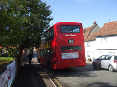 DSCF1741 Chambers (Go-Ahead) YN55 PZP in Bures - 24 Sep 2015