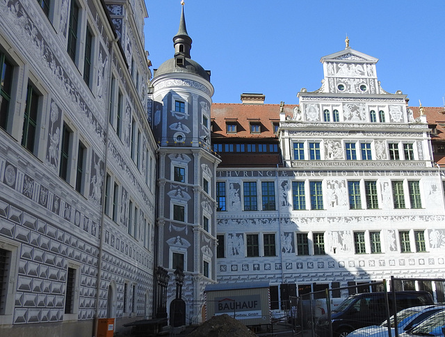 Resindenzschloss-Innenhof, Dresden