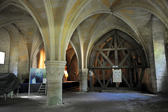 Salle des moines de l'Abbaye N.D. du Val