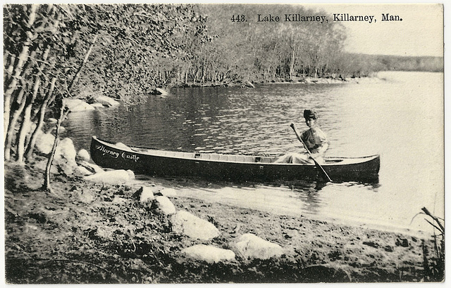 MN0443 KILLARNEY - LAKE KILLARNEY (BLARNEY CASTLE CANOE)