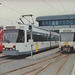 De Lijn trams  6017, 6031 and 6045 at Oostende  - 25 Apr 1997