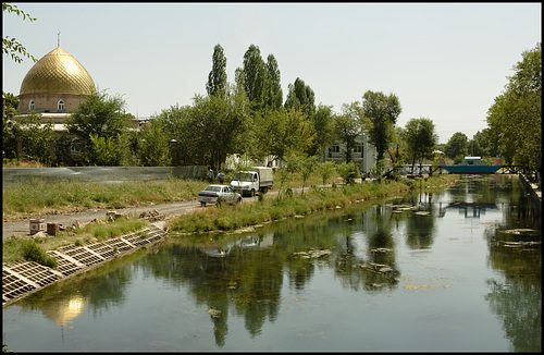 Mosque & river