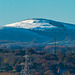 Welsh mountains with the first snow of the year.