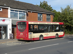 A2B Travel Group MX12 JXD in Newmarket - 11 Oct 2022 (P1130737)