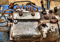 Old Rusted Boats Engine