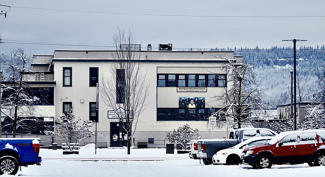 School downtown Quesnel, BC