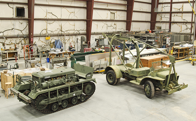 M2 "Cletrac" and Ford GTB "Burma Jeep" Bomb Service Truck
