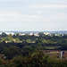 Cambridge skyline from Coton 2014-08-16