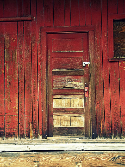 The red door