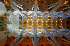 Inside Sagrada Familia