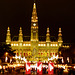 AT - Vienna - Christmas Market in the shadow of the Town Hall