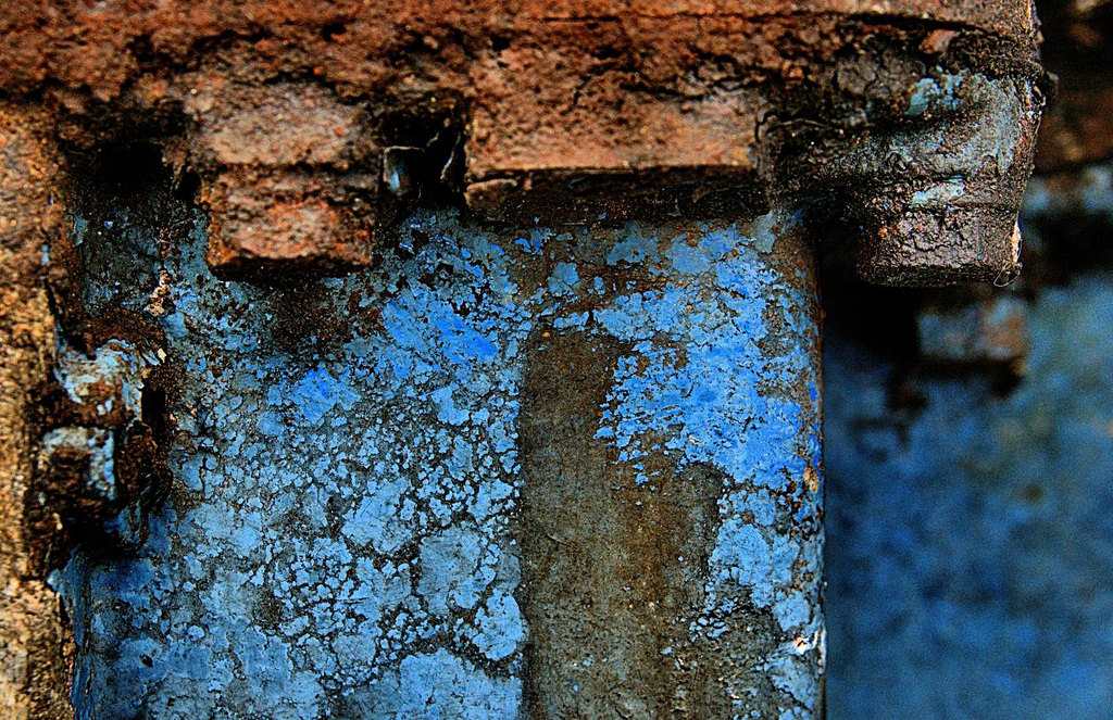 Old Rusted Boats Engine