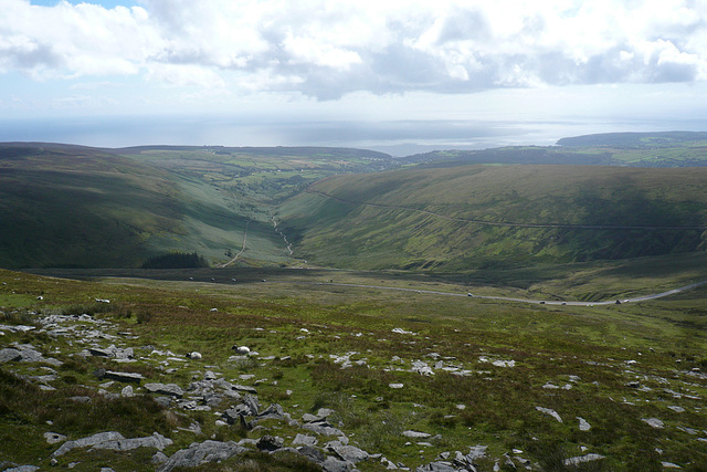 Looking Down Laxey Glen