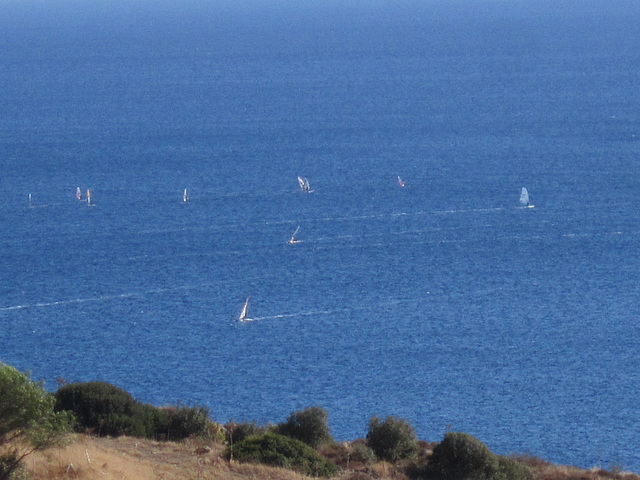 Loads of wind surfers relish this coastline, because of the winds