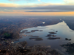 Flying over Oslo