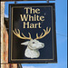 White Hart pub sign