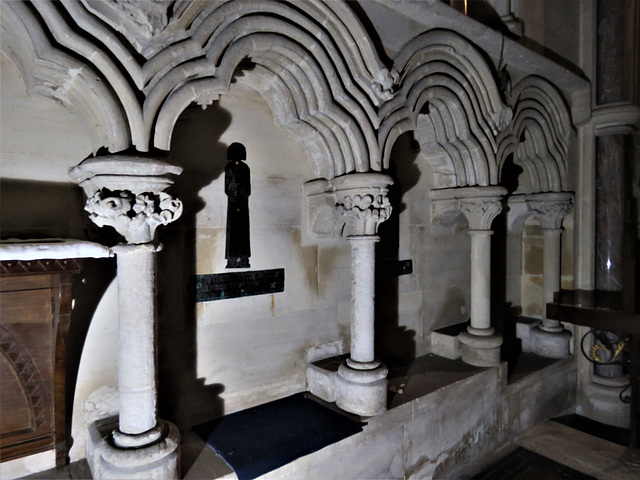 welford church, berks (42) c13 sedilia