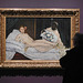 Olympia by Manet in the Metropolitan Museum of Art, December 2023
