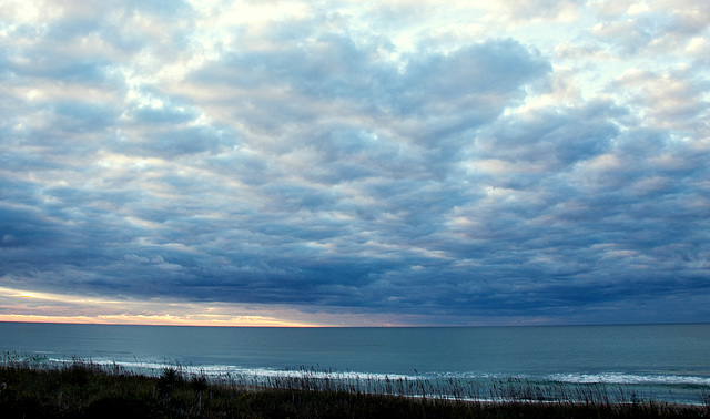 Cloudy Atlantic morning