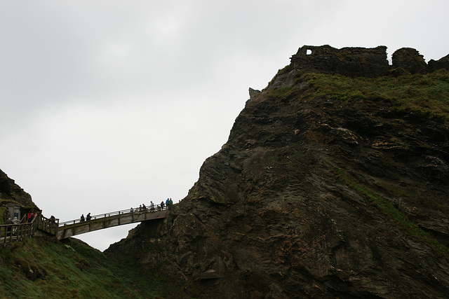 The Bridge At Tintagel Castle