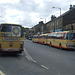 DSCF0716 Preserved Yelloway coaches at Bacup - 5 Jul 2015
