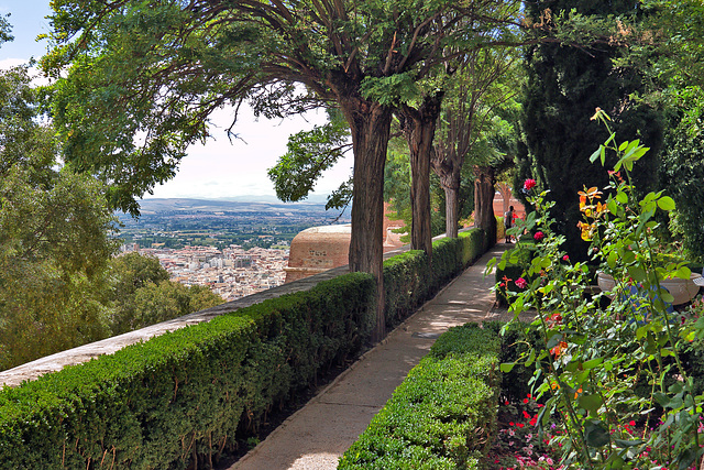 Alcazaba - Im Park der Zitadelle
