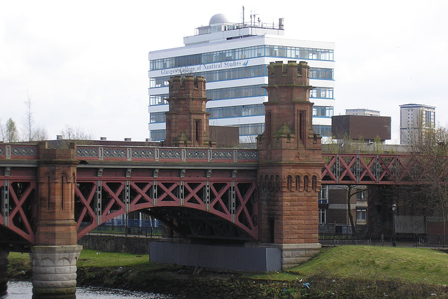 Railway Bridge Over The Clyde