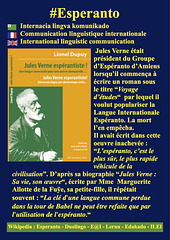 #Esperanto Jules Verne FR