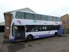 First Eastern Counties 37005 (YJ06 XMF) in Great Yarmouth - 29 Mar 2022 (P1110054)