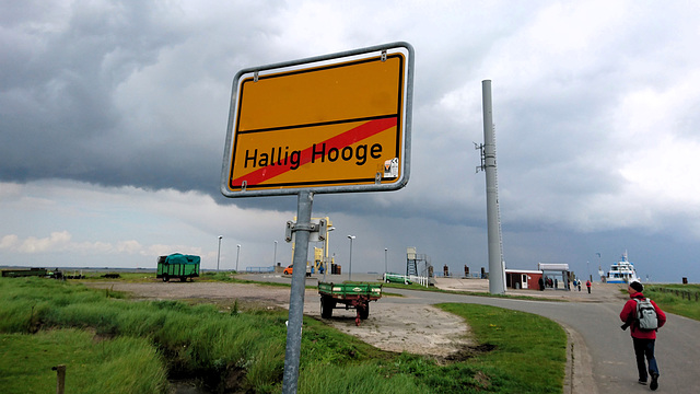 Das Ende von Hallig Hooge ...