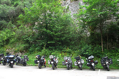 Parking at Covadonga.