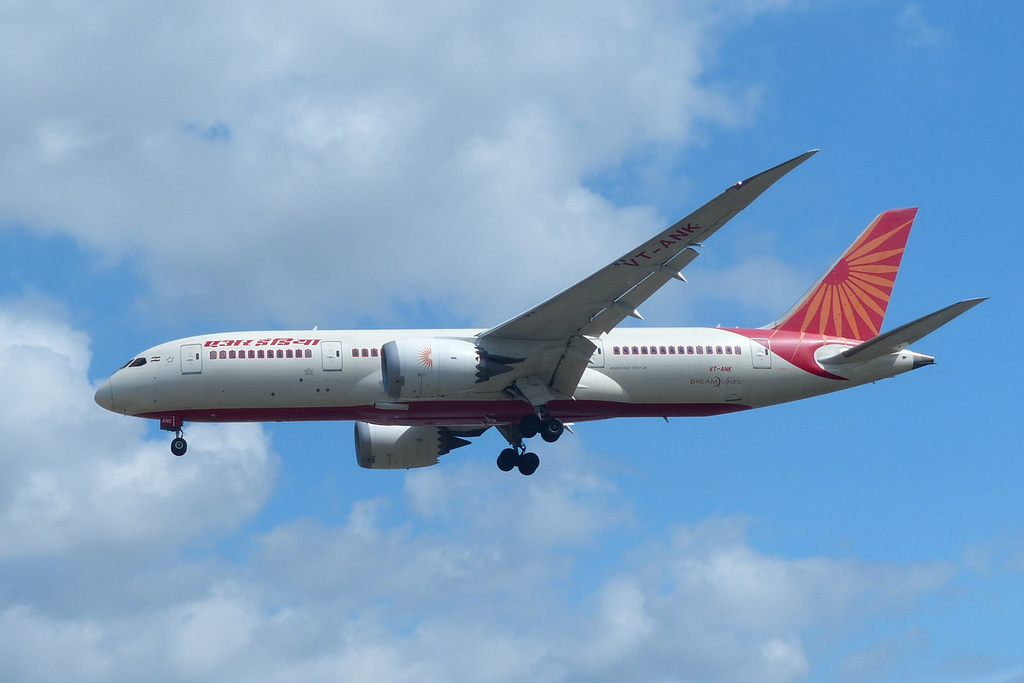 VT-ANK approaching Heathrow - 8 July 2017