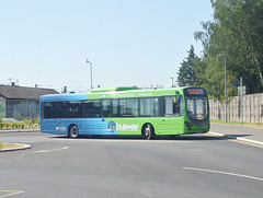 DSCF2936  Stagecoach 21311 (BV18 YCA) at Cambridge North Station - 29 Jun 2018