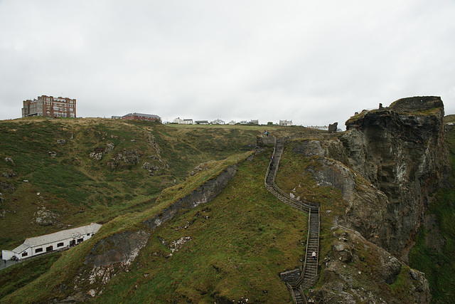 View From Tintagel Castle