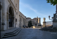 Vor dem Papst Palast