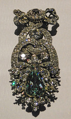 Hat Ornament with the Dresden Green Diamond in the Metropolitan Museum of Art, February 2020