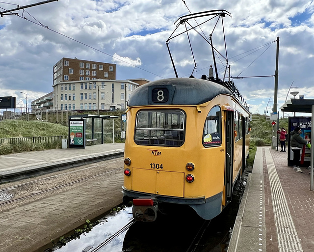 Haags Openbaar Vervoer Museum 2024 – PCC 1304 at Scheveningen terminus