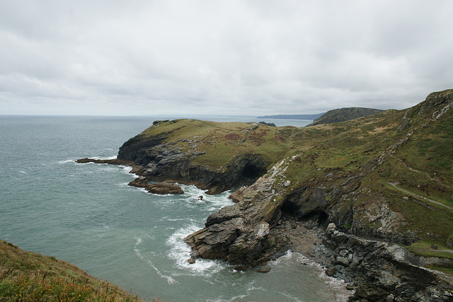 Cliffs At Tintagel