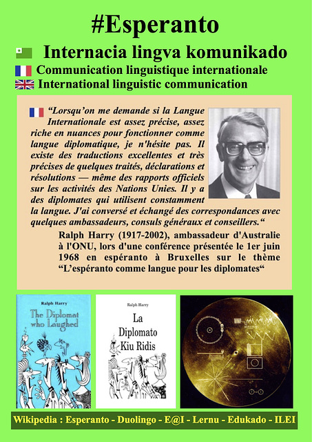 #Esperanto Ralph Harry FR