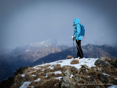 Pizzo Vogorno nella tormenta