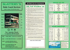 Slattery's leaflet 1 Aug 1995 - Page 1